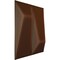 Ekena Millwork 11 7/8in. W x 11 7/8in. H Locke EnduraWall Decorative 3D Wall Panel Covers 0.98 Sq. Ft. WP12X12LODRU - alternate 5